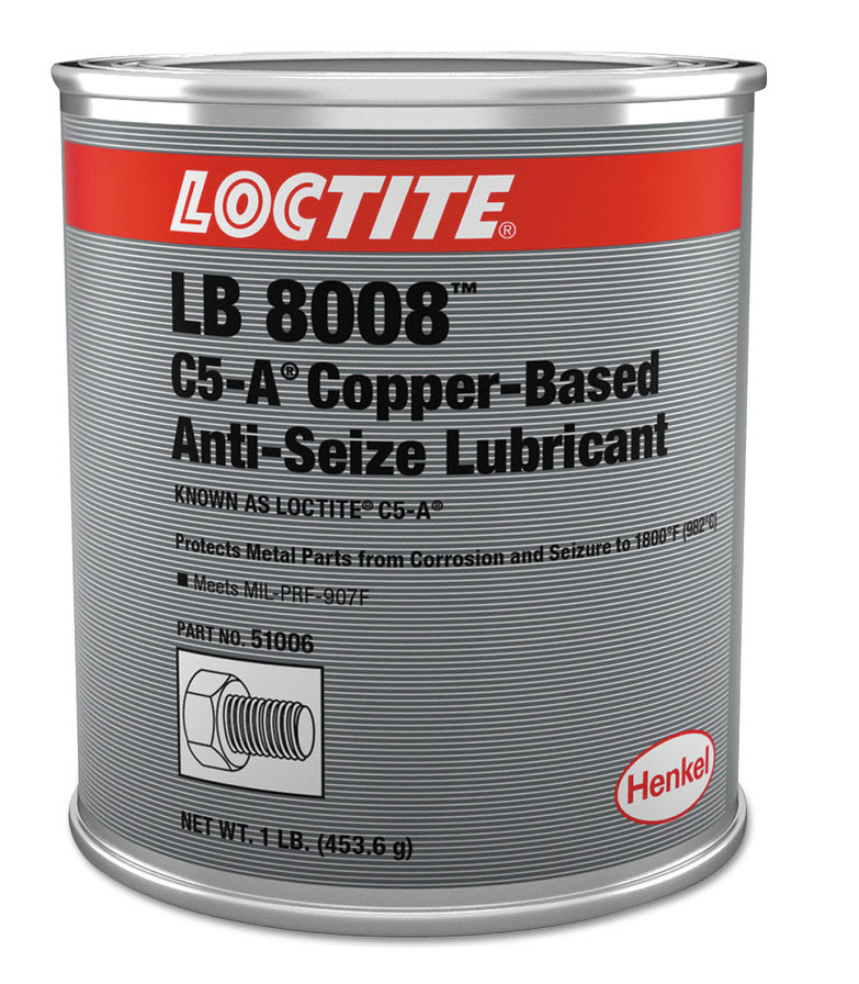Henkel 51006 LOCTITE® LB 8008™ C5-A® Copper Based Anti-Seize Lubricant - 453.6 Gram (1 lb) Can