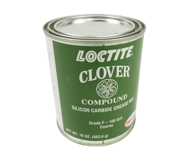Henkel 39463 LOCTITE® CLOVER® SC F-100 Gray Grade F / 100 Grit Silicon Carbide Valve Grinding Compound - 453.6 Gram (16 oz) Can