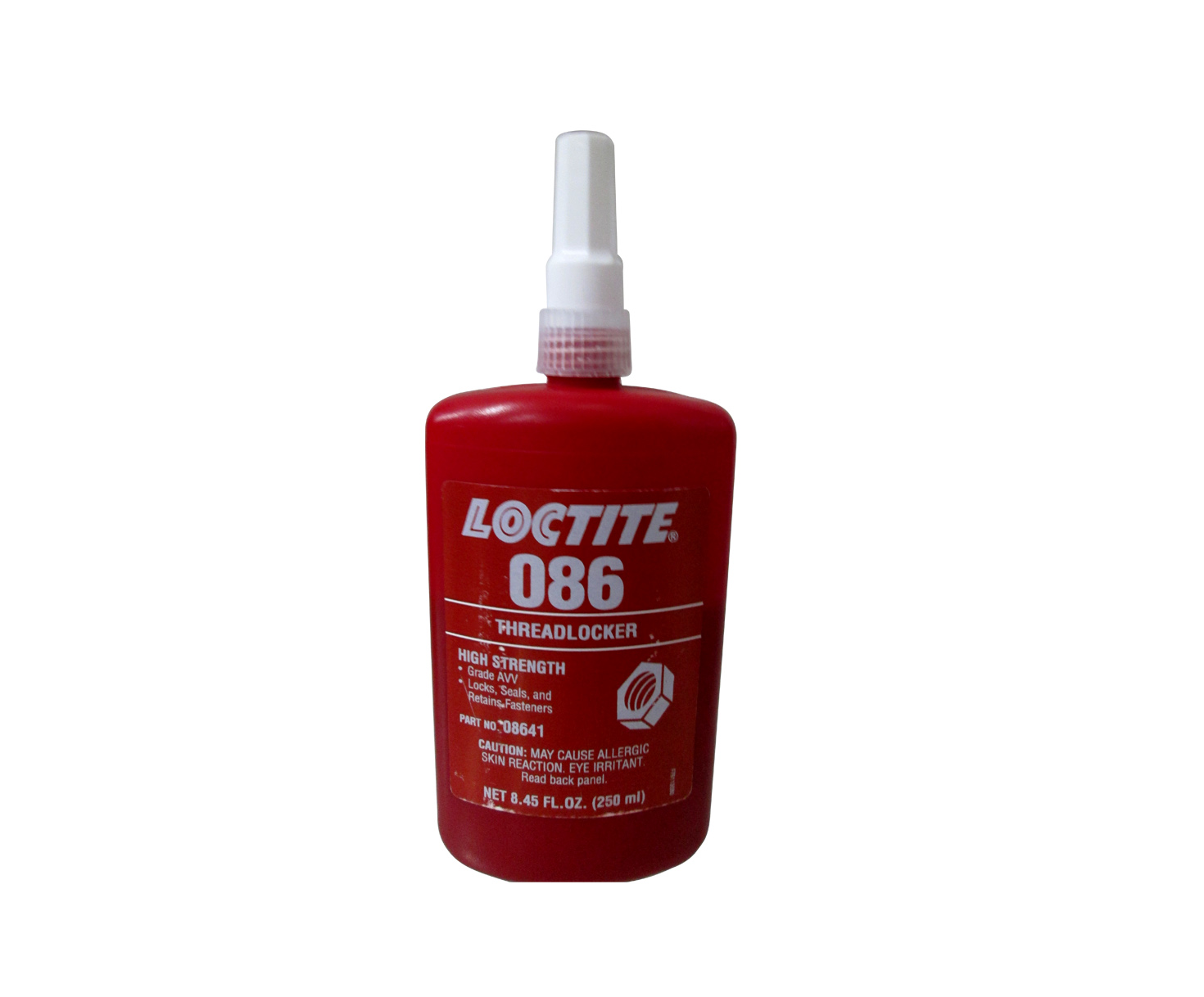 Henkel LOCTITE® Letter Grade AVV (086) High Strength Threadlocker - 250 mL (8.45 oz) Bottle