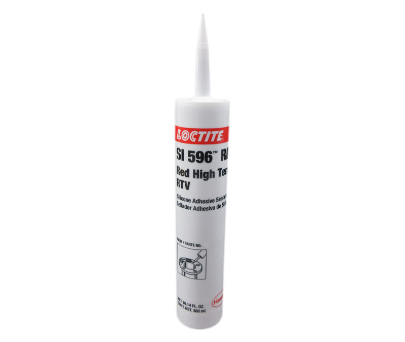 Henkel 59675 LOCTITE® SI 596™ Red High Temp RTV Silicone Adhesive Sealant - 300 mL (10.15 oz) Cartridge