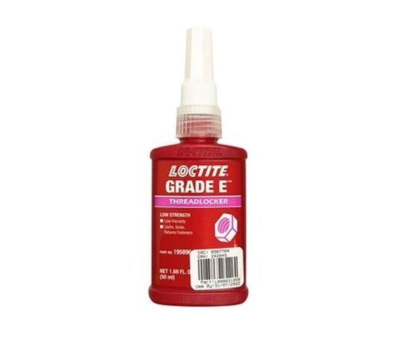 Henkel LOCTITE® Letter Grade E (080) Low Strength Threadlocker - 50 mL (1.69 oz) Bottle