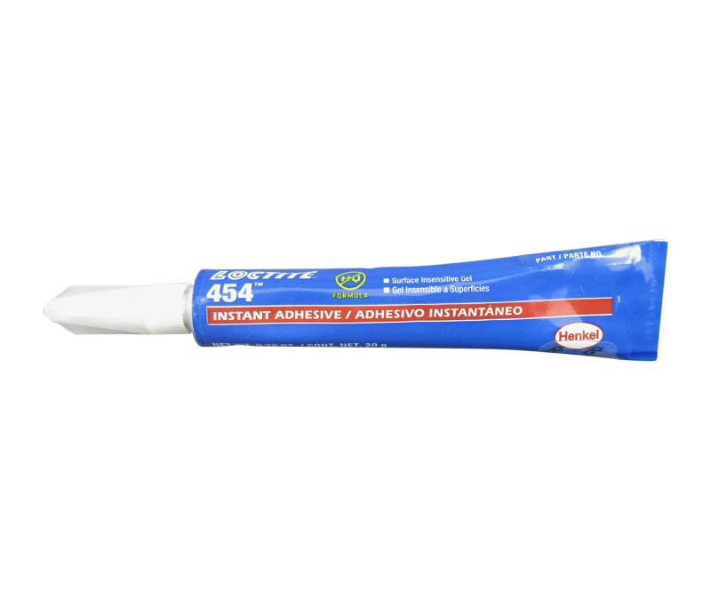 Henkel 45440 LOCTITE® 454™ PRISM® Clear Instant Adhesive Gel - 20 Gram (.70 oz) Tube