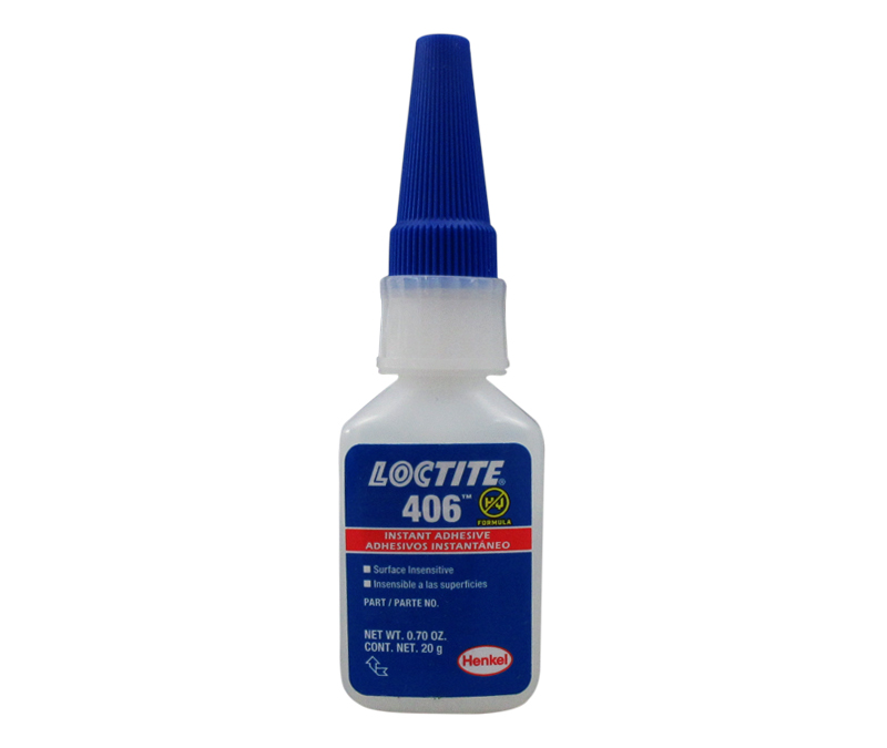Henkel 40640 LOCTITE® 406™ PRISM® Clear Instant Adhesive - 20 Gram (.70 oz) Bottle