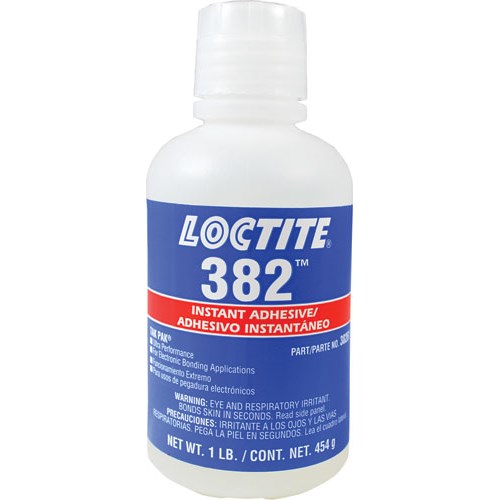Henkel 38261 LOCTITE® 382™ TAK PAK® Transparent General-Purpose Instant Adhesive - 454 Gram (1 lb) Bottle