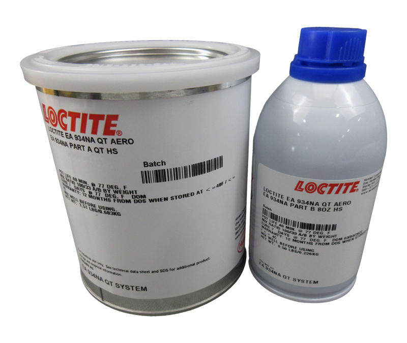 Henkel LOCTITE® AERO EA 934NA Henkel Standard Spec High-Temperature Epoxy Adhesive - Quart Kit