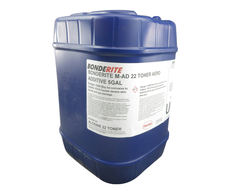 Henkel 1128716 BONDERITE® M-AD 22 AERO Surface Treatment Toner - 5 Gallon Closed Head Pail with Bung