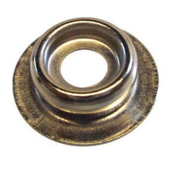 Military Standard MS27980-8B Brass Eylet, Metallic - 78/Pack