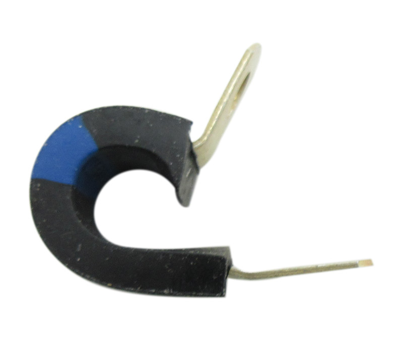 Military Standard MS21919WDG5 Aluminum Band with Chloroprene Cushion Clamp, Loop - 10/Pack