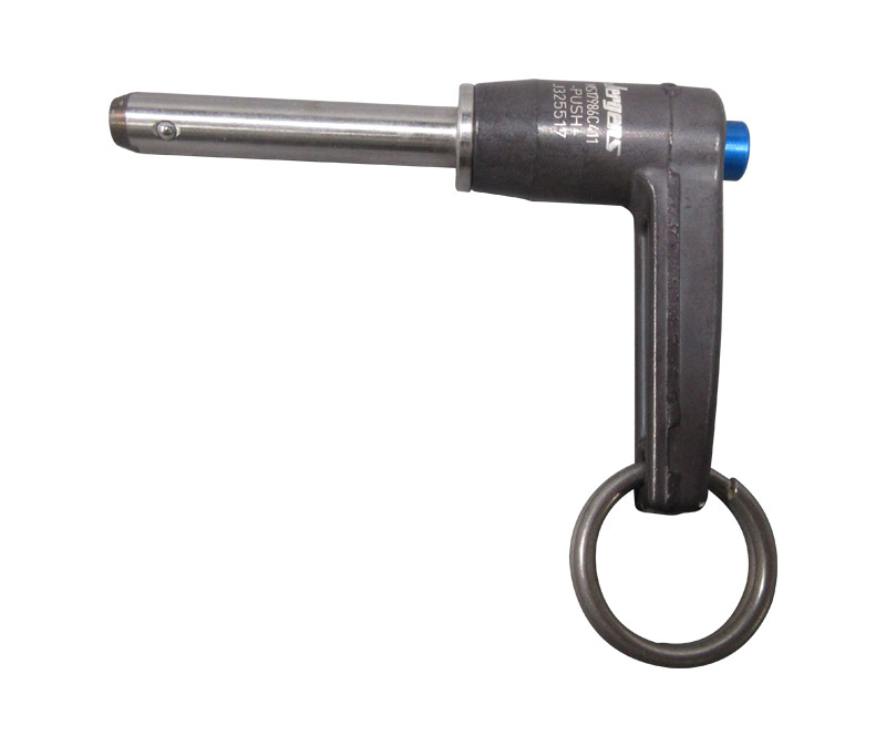 Military Standard MS17986C411 Stainless Steel 1/4" x 1.10 Quick Release Pin - 10/Pack