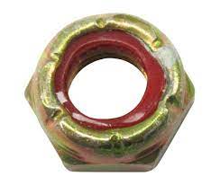 Military Standard MS21083C6 Crescent Steel Nut, Self-Locking Hexagon - 5/Pack