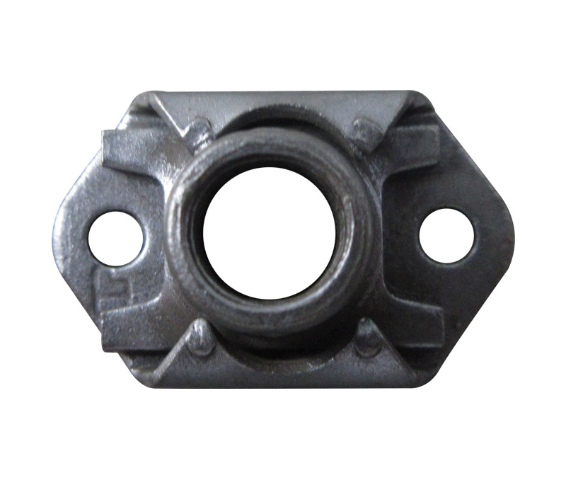 Military Standard MS21075L4N Steel Nut, Self-Locking, Plate - 10/Pack
