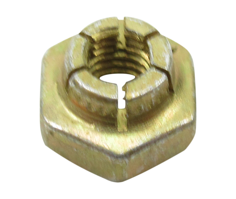 Military Standard MS21045-3 Steel Nut, Self-Locking, Hexagon - 6/Pack
