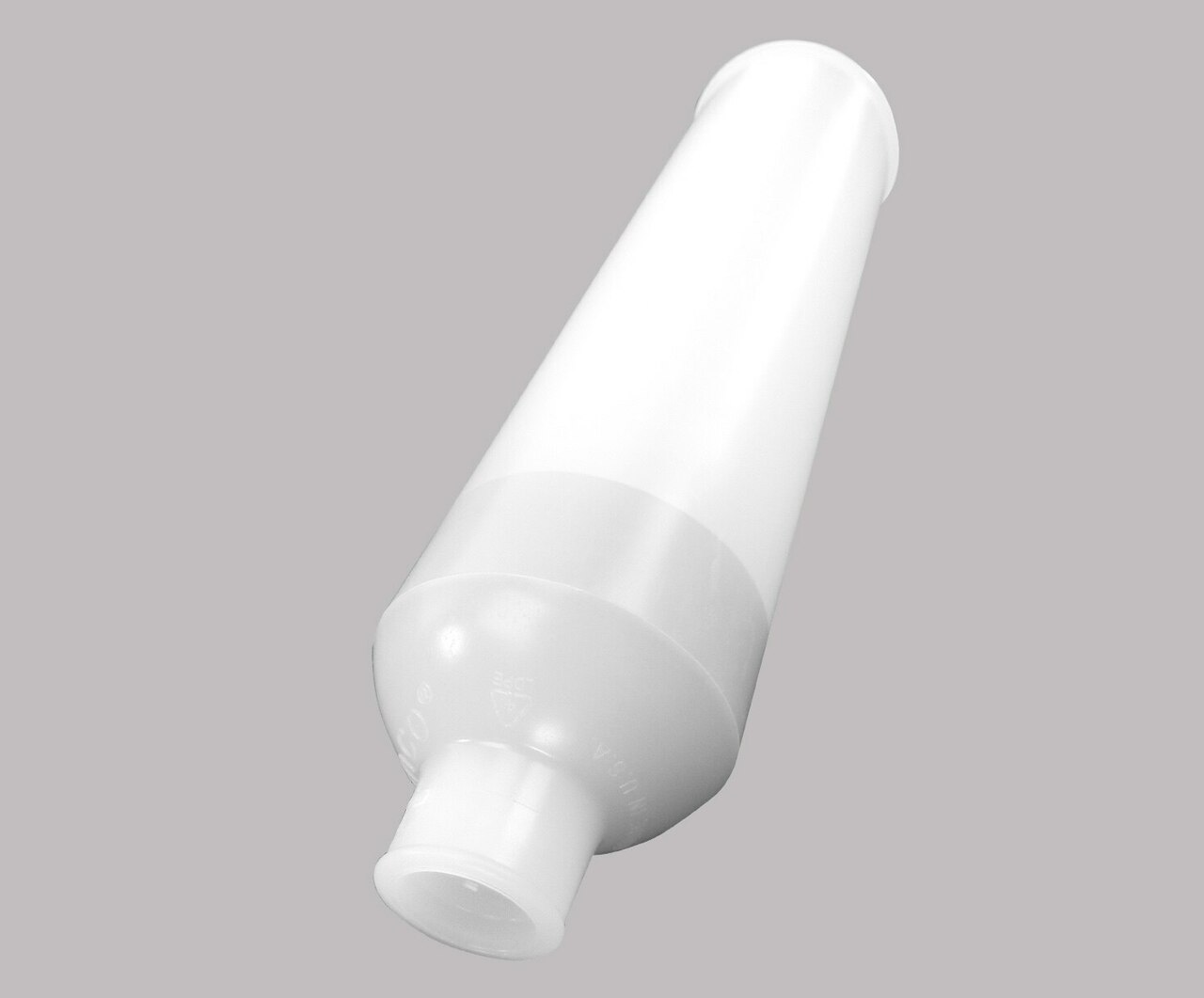 PPG® Semco® 230268 Clear Plastic High Density 1/10 Gallon CWP Plunger Disposable Sealant Cartridge - 125/Case