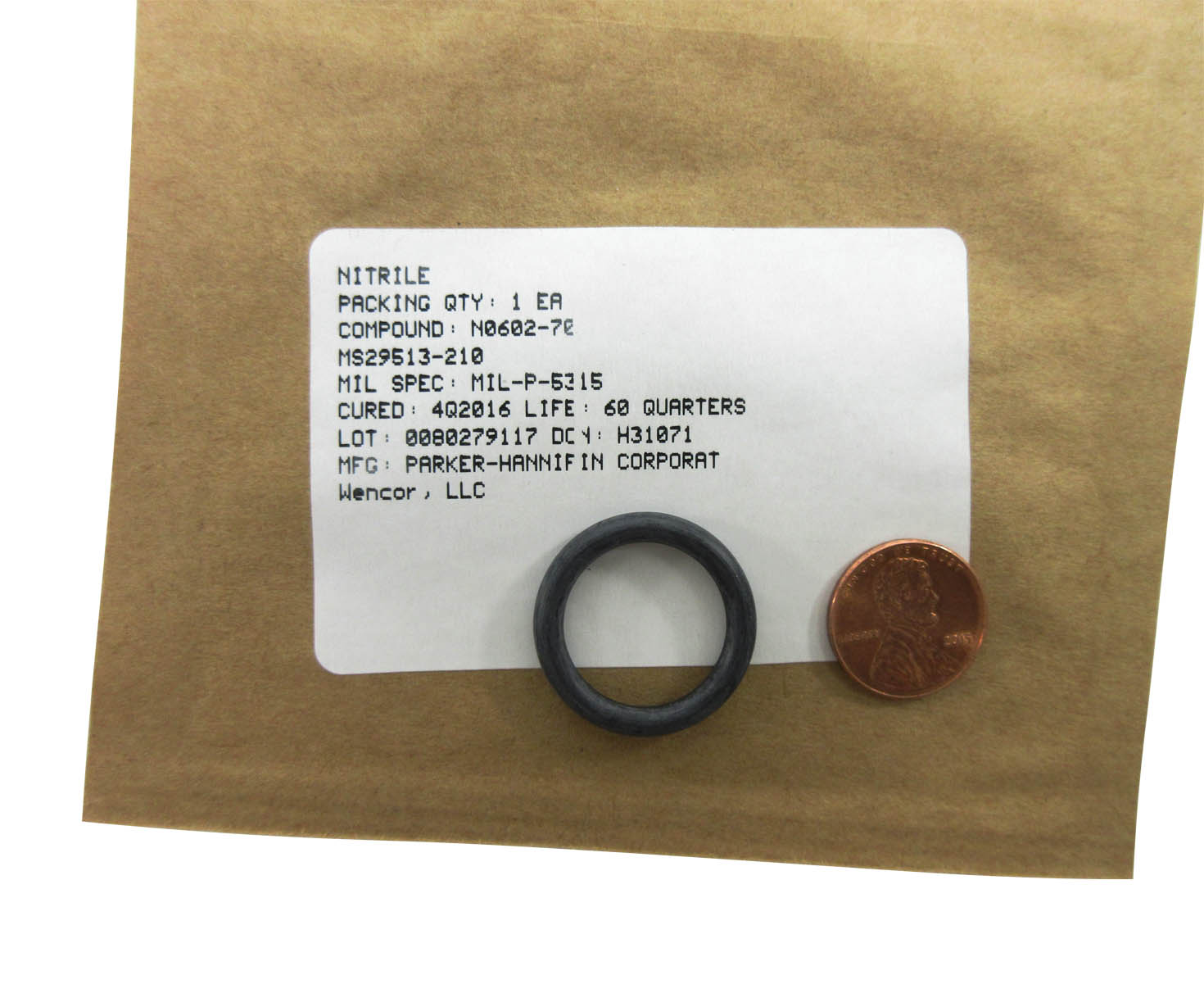 Military Standard MS29513-210 O-Ring - 35/Pack