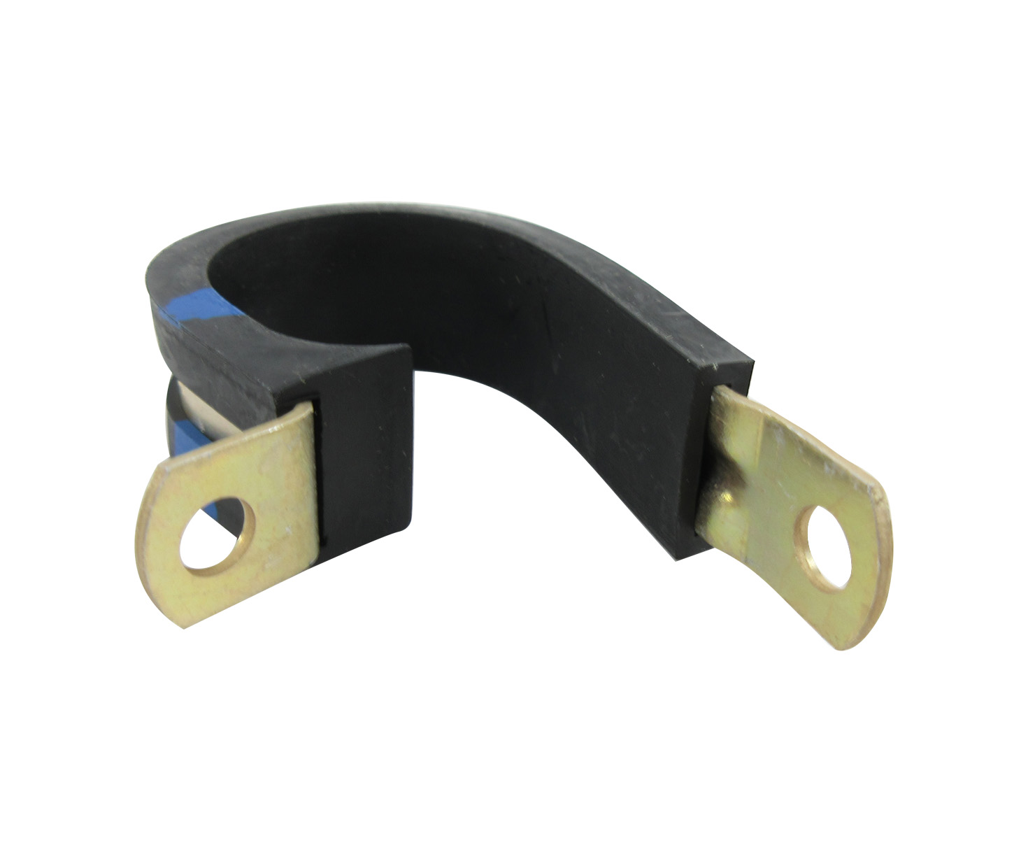 SAE Aerospace Standard AS21919WDG17 Aluminum Band Wedge Chloroprene Cushioned Clamp - 10/Pack