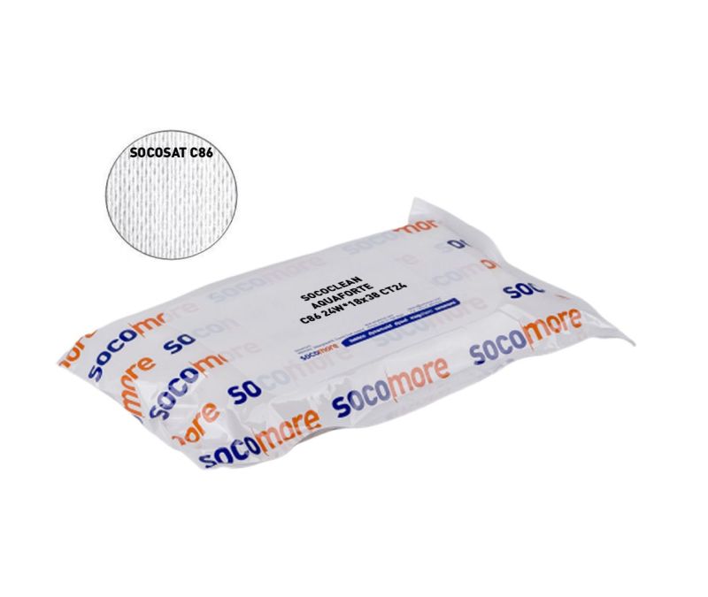 Socomore Aquaforte P45520-L040-24-1 C86 - 24 Wipes 18cm x 38cm CT24