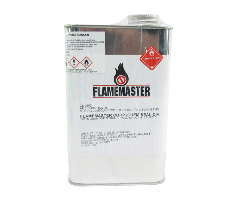 Flamemaster CS 3600 AMS-S-4383B Spec High Bond Strength Adhesive - Quart (32 fl oz) Can