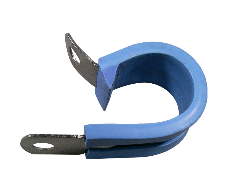 Military Standard MS21919WCJ11 Crescent Steel Band Wedge Fluorosilicone Cushion Clamp - 5/Pack