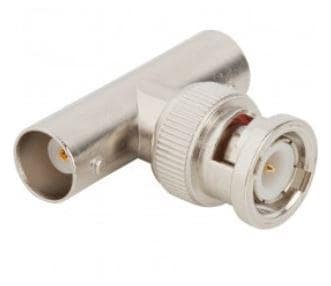 Amphenol RF 31-208-RFX Brass/Nickle Jack (Female)-Plug (Male)-Jack (Female) BNC Adapter, Plug, Electrical - 5/Pack