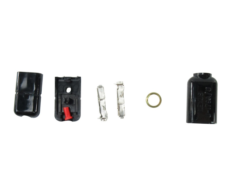 Amphennol Nexus MJ-102 2-Conductor Locking Microphone Jack - 3/Pack