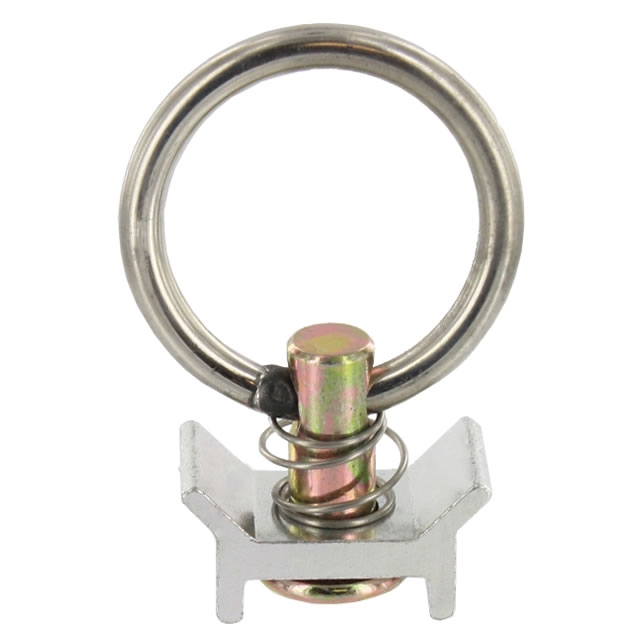 ACL Airshop 1519-SSR Single Stud Fitting with Ring - 5/Pack