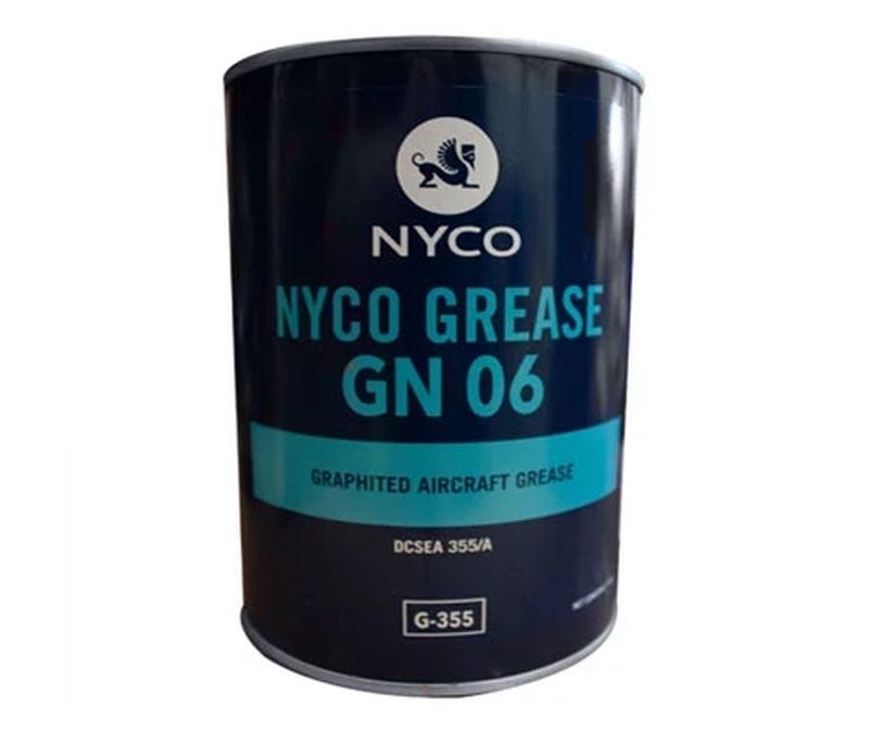 NYCO GREASE GN 06 Graphited Petroleum Aircraft Grease DCSEA 355/A Spec - Kg Can