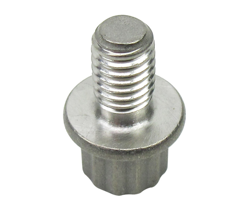 Military Standard MS9556-03 Stainless Steel Double Hexagon Extended Washer Head Bolt, Machine - 15/Pack