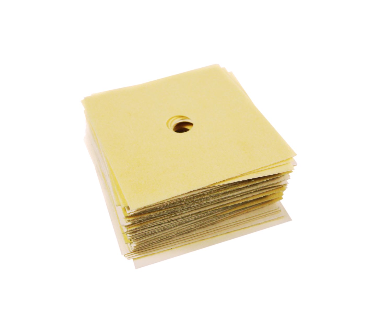 GOODRICH 74-451-212 Tan 1-1/2" X 1-1/2" & 1/4" Dia Hole Application Template - 50/Pack
