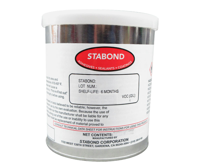 Stabond C-148B Tan Standard Spec Fast Drying Adhesive - Quart Can - 12/Pack