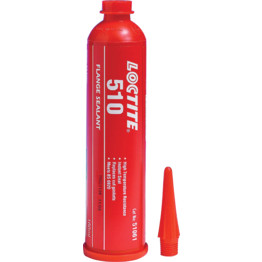 Henkel 51074 LOCTITE® 510 Pink Gasket Eliminator Flange Sealant - 300 mL (10.15 oz) Cartridge - 40/Pack
