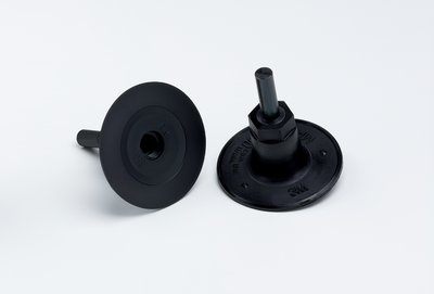 3M™ 048011-33732 Roloc™+ Black 2" x 1/4" Holder 3 - 5/Pack