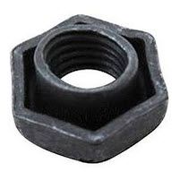 Boeing BACN10JC3C Steel Nut, Plain, Slotted, Hexagon - 10/Pack
