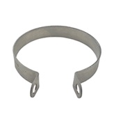 Aeronautical Standard AN735D10 Aluminum Clamp, Loop - 25/Pack