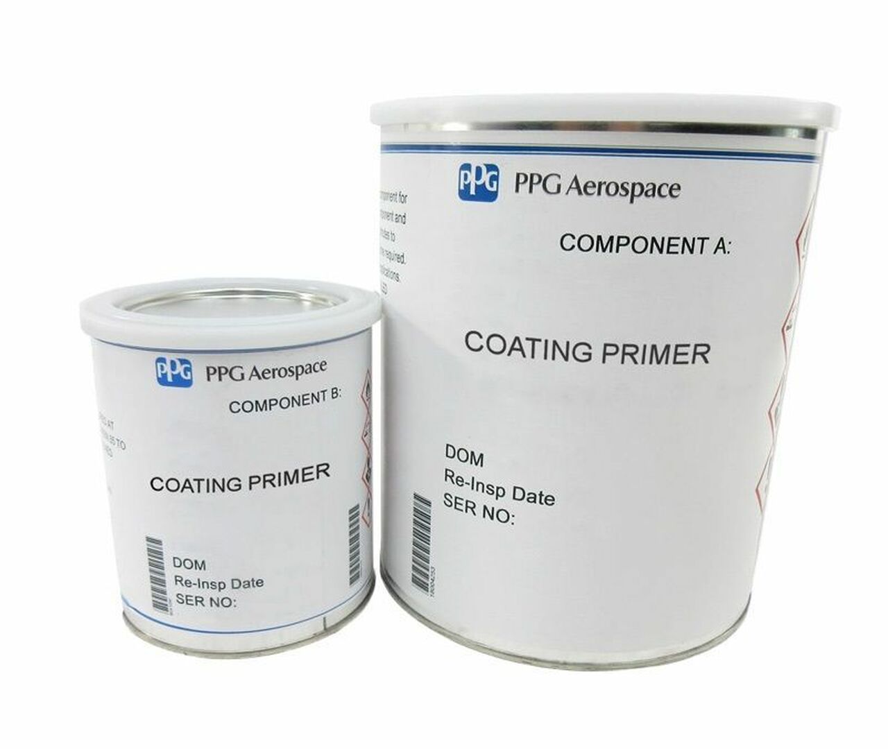 PPG® Desothane® CA8100/FS#17925 White BMS 10-86/GMS 4201/MS100032 Spec Anti-Chafe Topcoat - Gallon Kit