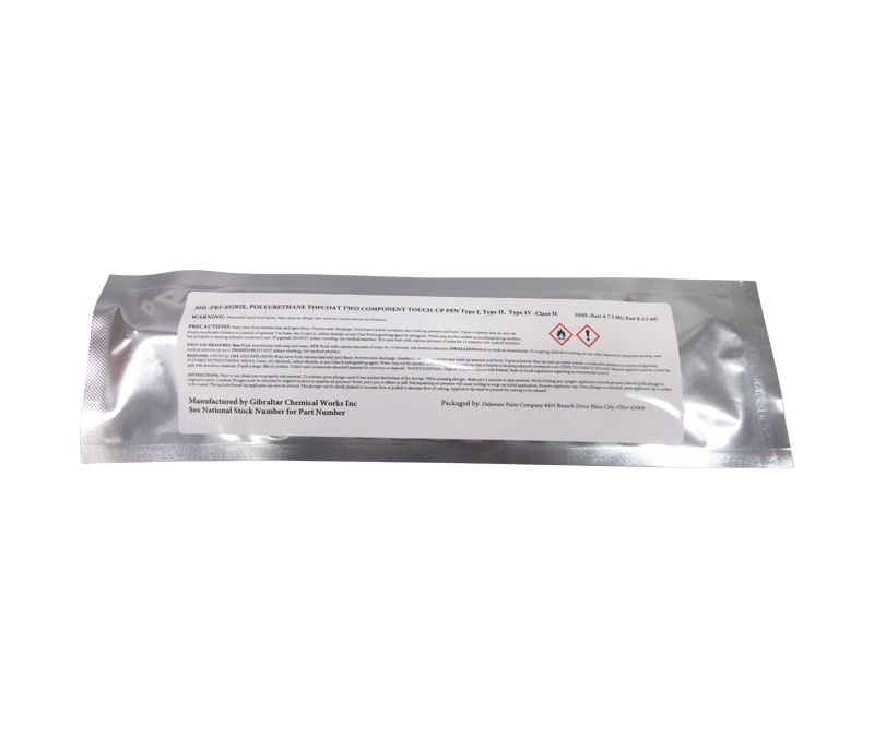 Military Specification MIL-PRF-85285F Type I, Class H FS#36231 Flat Gray Polyurethane Topcoat - 10cc Touch-Up Pen