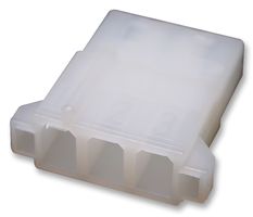TE Connectivity 1-480303-0 Conn Housing PL 3 POS 5.08mm Crimp ST Cable Mount - 50/Pack
