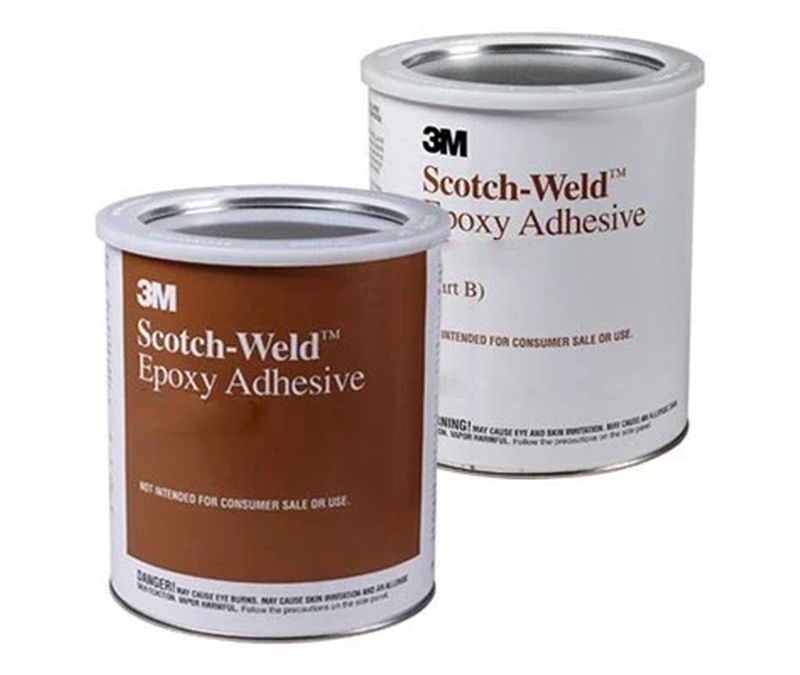 3M™ Scotch-Weld™ EC-2216 B/A Clear Epoxy Adhesive - Quart Kit - 6/Case