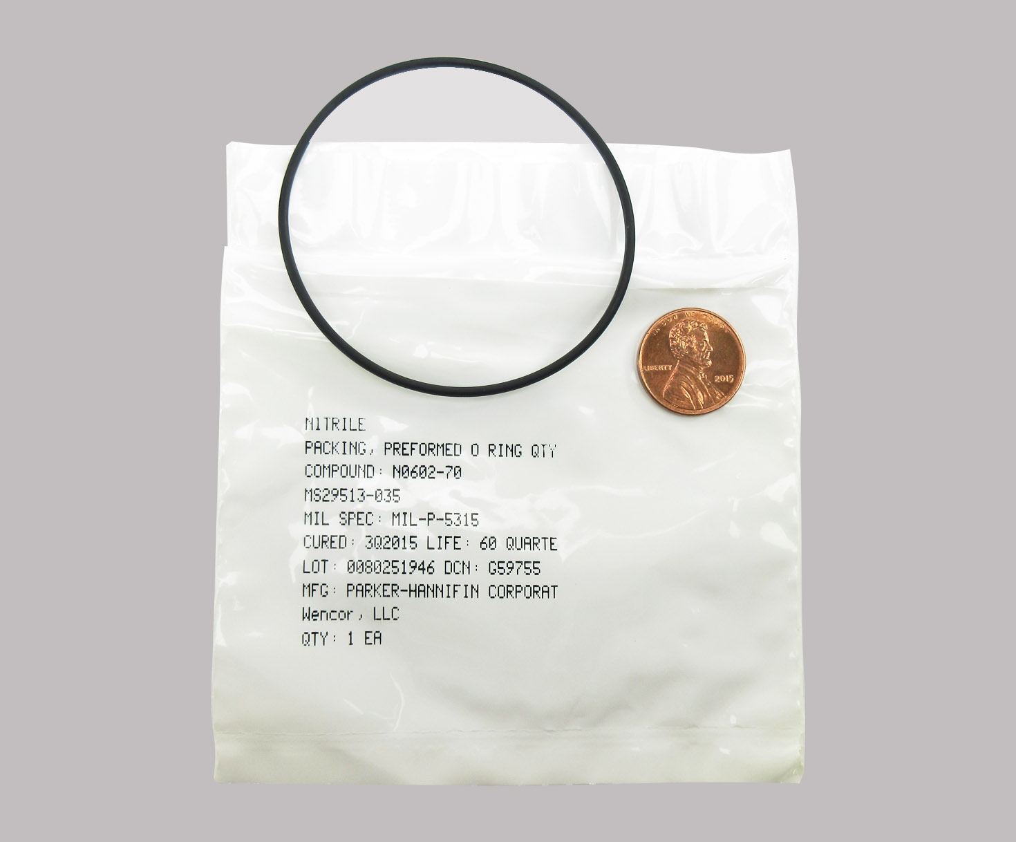 Military Standard MS29513-035 O-Ring - 4/Pack