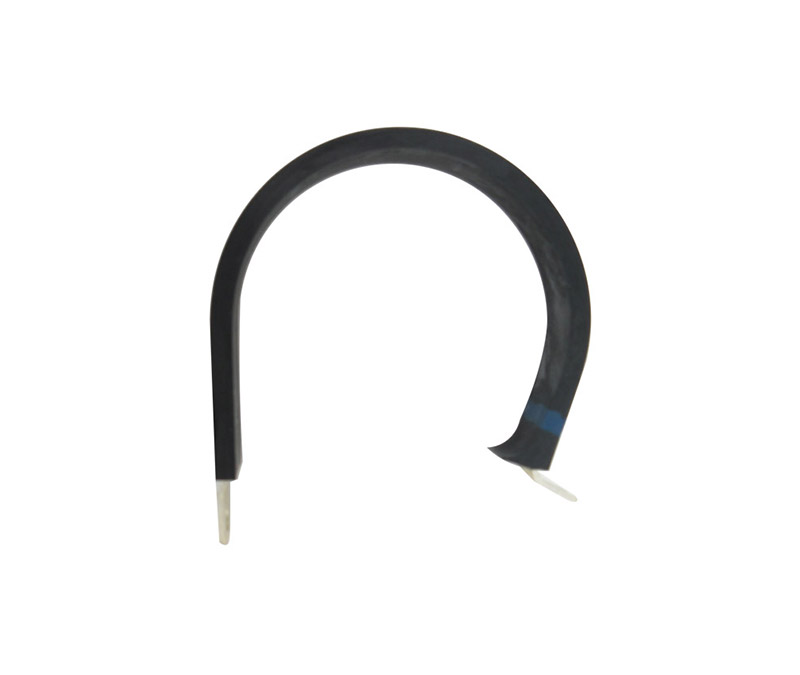 Military Standard MS21919WDG28 Aluminum Band with Chloroprene Cushion Clamp, Loop - 5/Pack