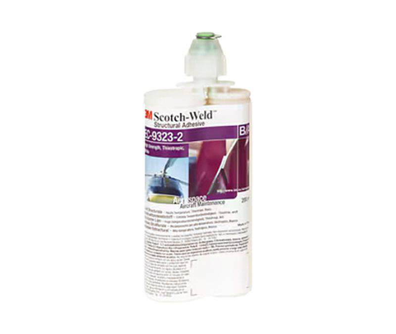 3M™ Scotch-Weld™ EC-9323-2 B/A Black Epoxy Adhesive - 1 Liter Kit