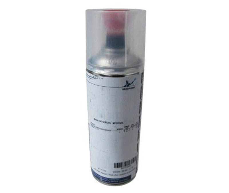 AkzoNobel Eclipse® ECL-G-101SC Spray2Fix Gray BAC 707 Polyurethane Enamel Topcoat - 250mL Aerosol Can - 24/Pack