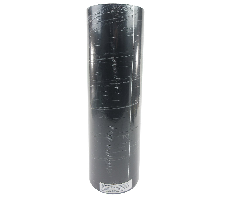 PATCO® 1800 FR Black 9.5 mil Flame-Retardant Galley Tape - 18" x 100' Roll - 2/Roll