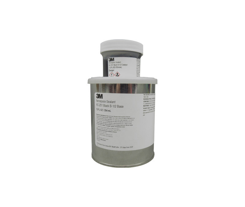 3M™ Aerospace AC-251 B-1/2 (New Formulation) Canopy & Windshield Sealant - Pint Kit (13 oz Net Wt) - 16/Case