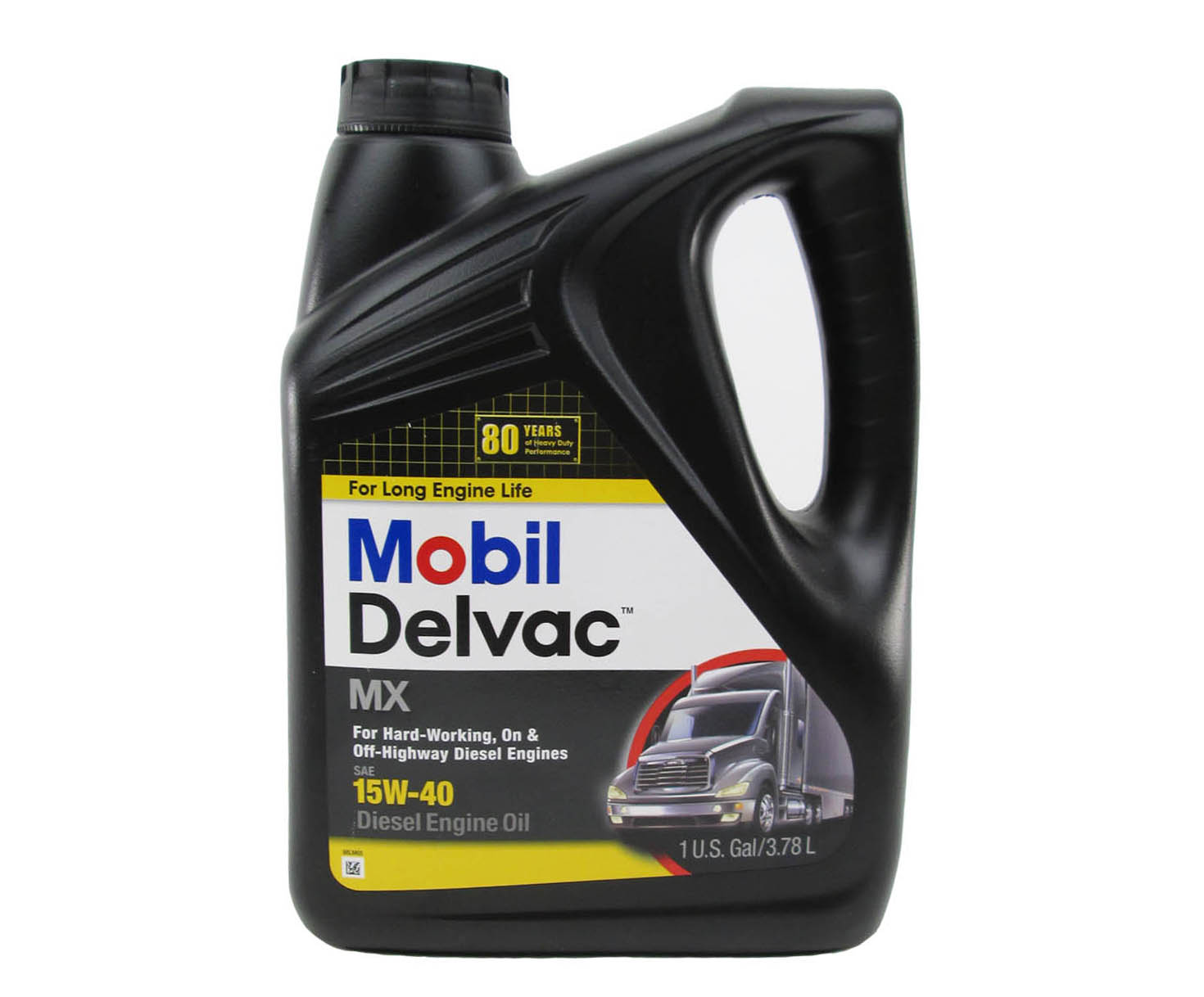 Mobil™ Delvac™ MX™ SAE Grade 15W-40 Diesel Engine Oil - Gallon Jug - 4/Pack