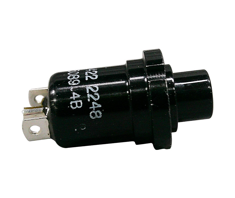 Military Standard MS25089-4B Black Switch, Push - 5/Pack