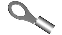 TE Connectivity 321600 Ring Tongue Terminal 2AWG 38.79mm 15.87mm Tin - 50/Pack