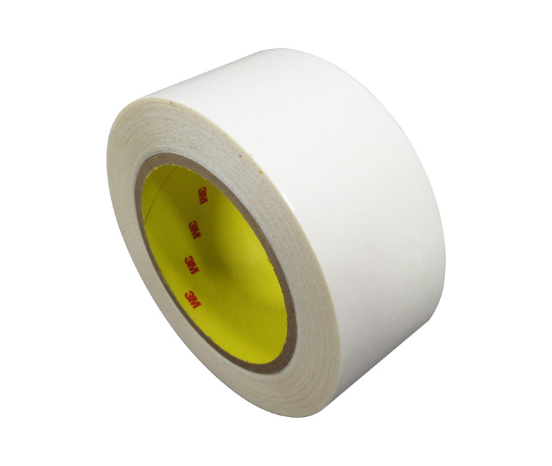 3M™ 021200-04842 Clear 444 Double 3.9 Mil Coated Tape - 2" x 36 Yard Roll - 24/Pack