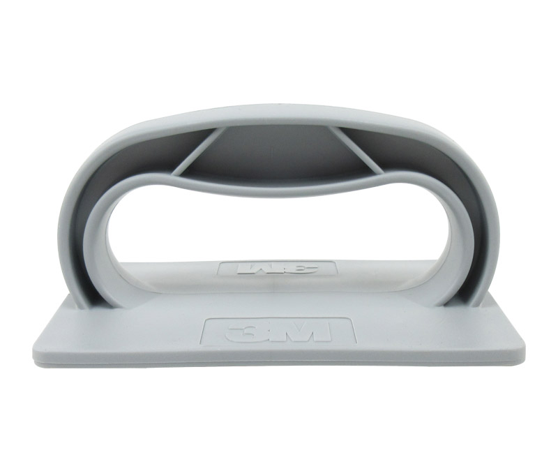 3M™ Twist-Lok™ 961 Gray 3.5" x 2.5" x 4.75" Griddle Pad Holder - 6/Pack