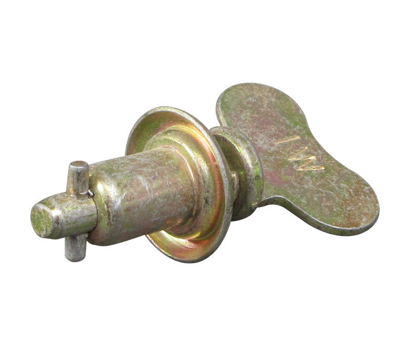 Camloc® 2600-1W Steel Wing Head Stud Assembly, Turnlock Fastener - 10/Pack