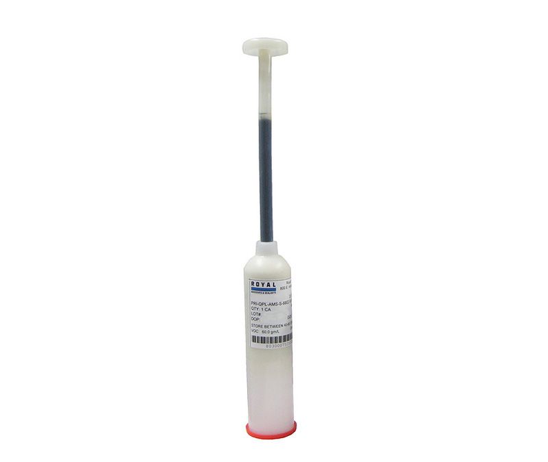 ROYAL® WS-8010 B-1/2 Red AMS-3284 Type I Spec Access Door Sealant - 2.5 oz Cartridge - 24/Pack